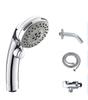 Hot Sale 5 Function Bathroom Abs Chrome Hand Held Shower Head for Hotel or Home