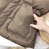 Women Autumn Winter Loose Korean Version Sleeveless Vest Jacket Ladies Temperament Waistcoat Coat