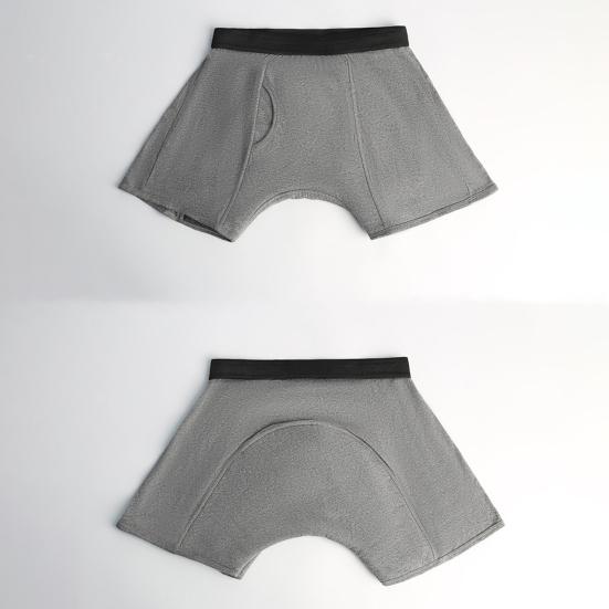 Men Underwear Leak-Proof Boxer Briefs Elderly Bedridden Patients Urine-Proof Pads Underwear Washable Reusable Panties