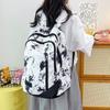 New Style Ins Casual Travel Trend Backpack Light Large-capacity Student Schoolbag All-matching Tie-dyed