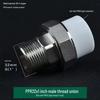 PPR Měď Železo Šroubení, Vnitřní & Vnější Závit, 20-110mm, Oboustranný PPR Železný Konektor