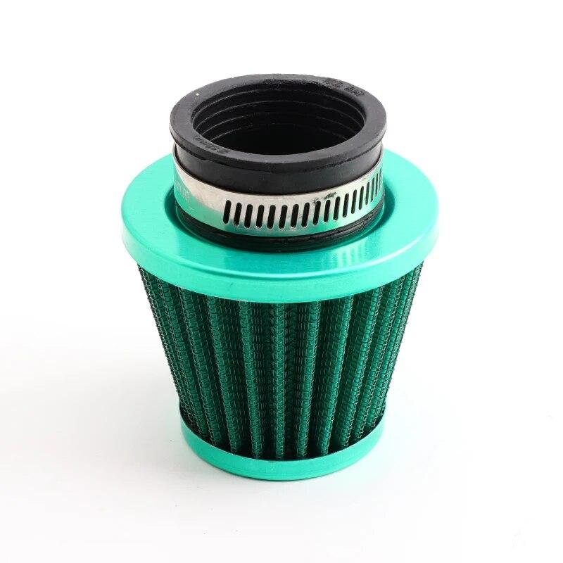 

Универсальный 38-миллиметровый мотоциклетный воздушный фильтр, впускной индукционный комплект для GY6 50cc 110cc 125cc мотоцикла, скутера, грязевого велосипеда, квадроцикла Quad Bugg зелёный