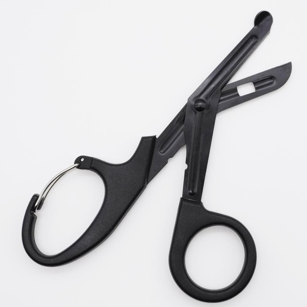 1PC Rescue Trauma Shears 7.5" Premium Stainless Steel Medical Emergency Scissors with Non-Stick Blades, Fluoride-Coated