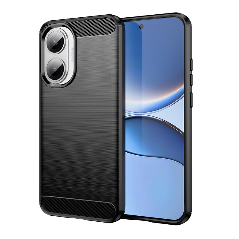 For Xiaomi Redmi Turbo 4 Pro Case Anti-knock Silicone Carbon Fiber Back Cover Redmi Turbo 4 Pro Case For Redmi Turbo 4 Pro Case
