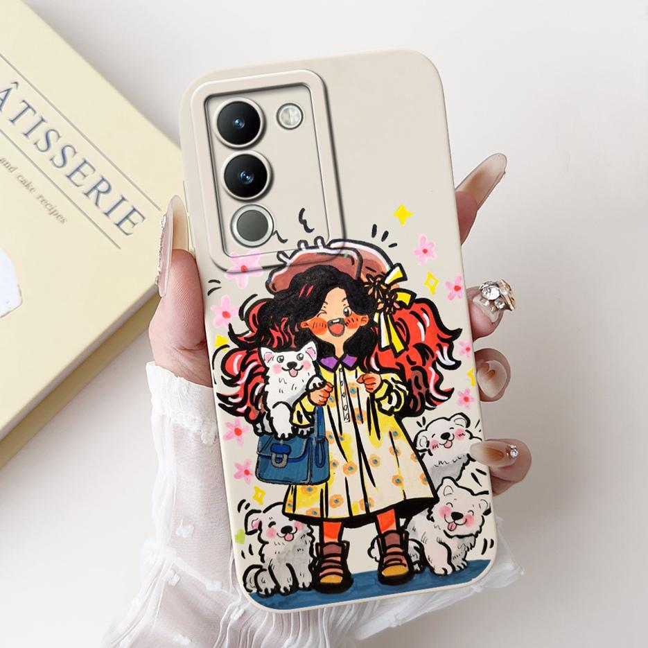 For Vivo V29 Pro Case Vivo V29e Cute Fashion Cartoon Cover Soft TPU Phone Case For Vivo V29 Lite V 29 Pro VivoV29 e Fundas Coque