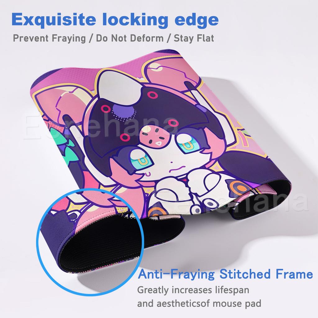 Large Gaming Zenless Zone Zero ReDreaming Angel Mouse Pad XXL Kawaii Girls Mat Gamer Laptop Keyboard Non-slip Office Accessories