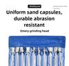 20pcs 3mm Diamond Grinding Heads Mini Bit For Rotary Drill Tool Burrs Grinding Accessories  Shank Tools Kit Abrasive Tool