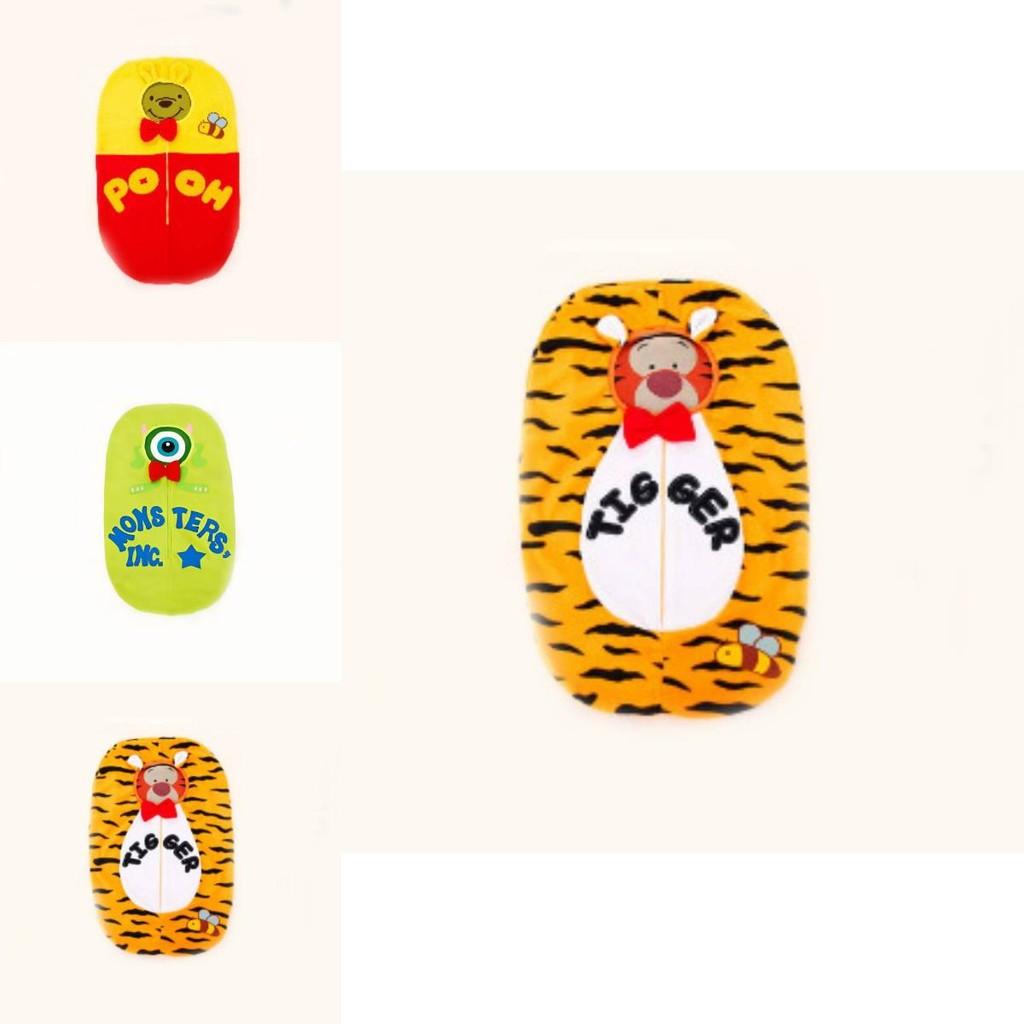 Dziecięcy kreskówkowy śpiwór z ciepłego pluszowego materiału dla komfortu snu zimą