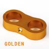 4Pcs Automotive Fuel Line ClampsAN8 Hose Separator Clamp Fuel Line For Hole Mounting Clamp For Fuel Hoses Oil Hoses Brake Hoses