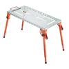 Las Tafel 44" x 21" 500LBS Opvouwbare Werkbank met 4-Niveaus Verstelbare Hoogte