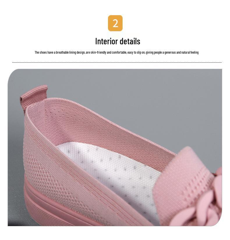 2025 Comfortable Flyknit Slip-on Women's Shoes