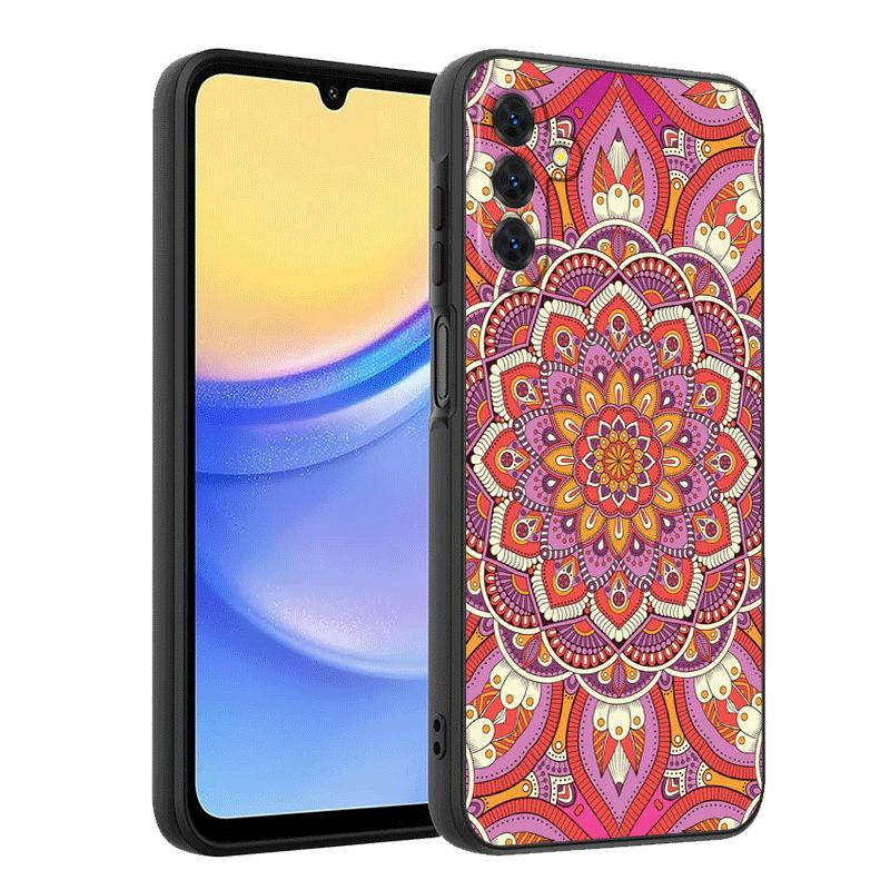Mandala Style Pattern Soft Phone Case for Samsung A17 A37 A57 A16 A26 A36 A56 A15 A25 A35 A55 A14 A24 A34 A54 A13 A23 A33 A53 A5
