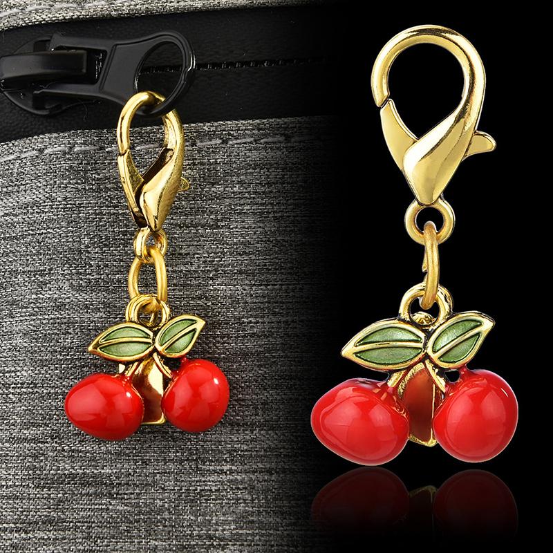 Exquisite Cherry Butterfly Keychains For Women Bag Pendant Car Keyring Creative  Backpack Decoration Accessories Gifts