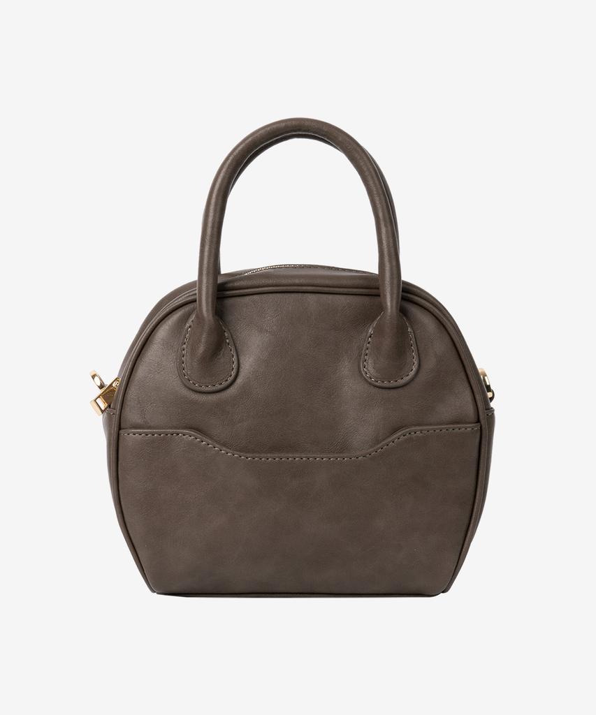 Drawfit Women Lueta Round Tote Bag [Black]
