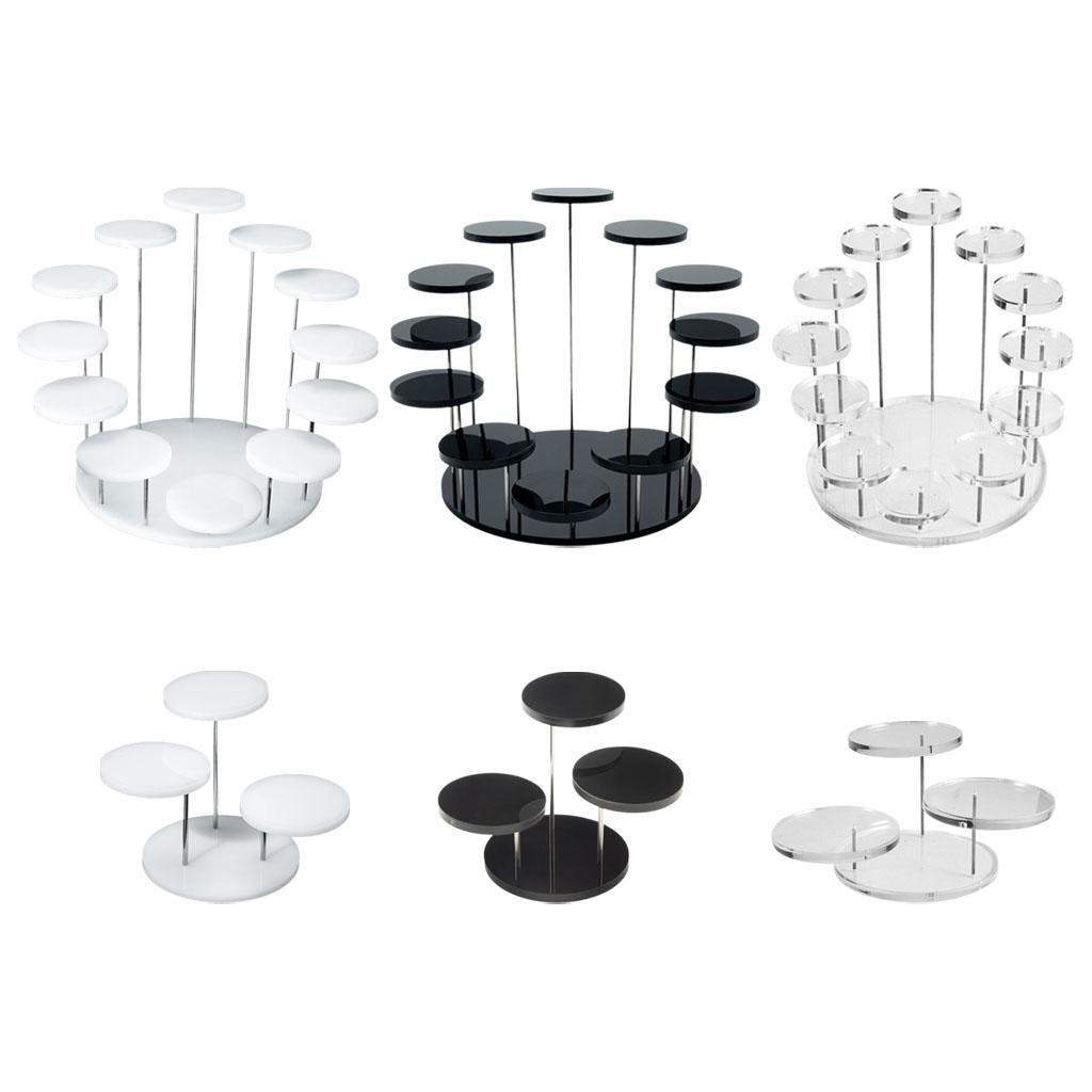 Acrylic Cake Stand Cupcake Stand Display Rack Reusable Cosmetics Holder