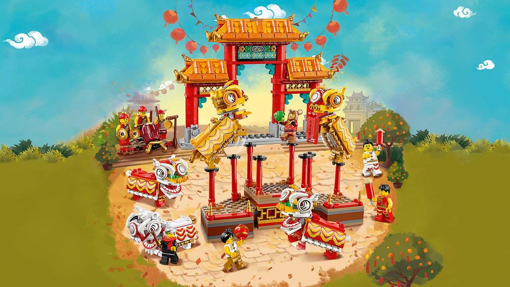 LEGO Asian Festival Lion Dance 80104