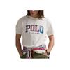 Polo Ralph Lauren SS25 Crew Neck Logo Patch Embroidered Short Sleeve T-Shirt Men Tops White 710964480-001