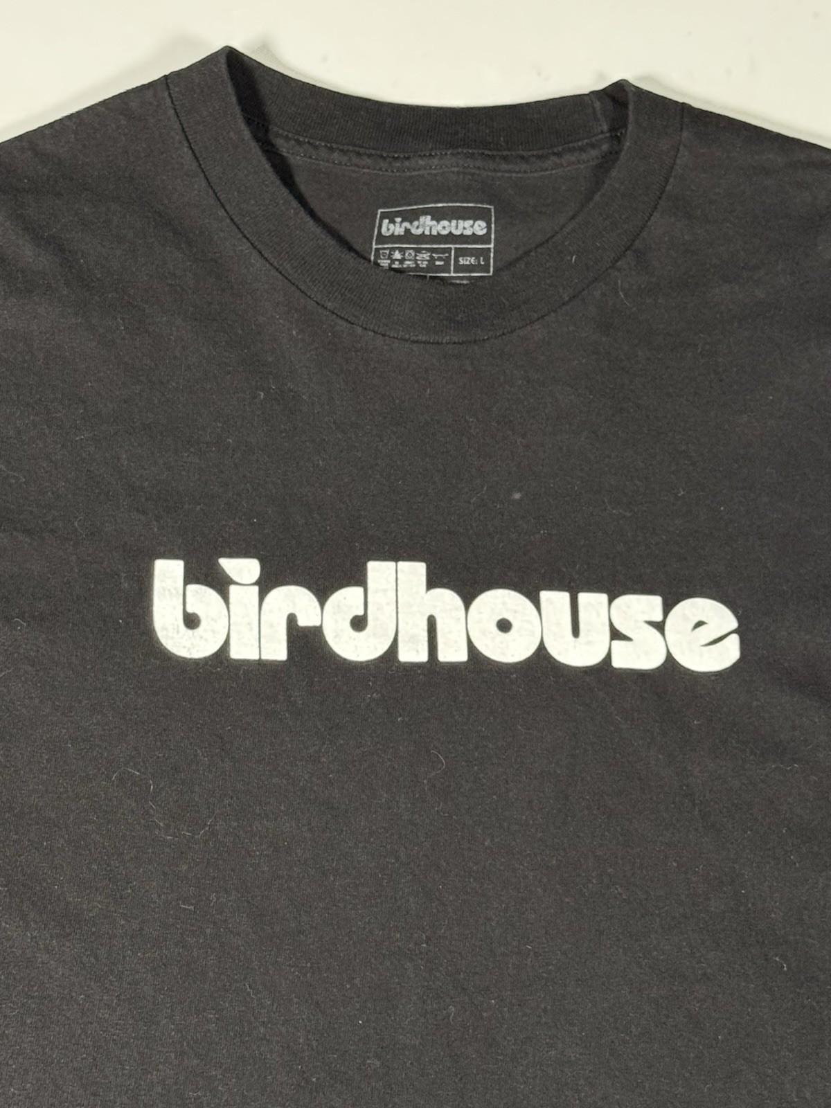 Birdhouse Skateboards Logo T Shirt Men’s Large Black Tony Hawk Skater Unisex T-Shirt XL