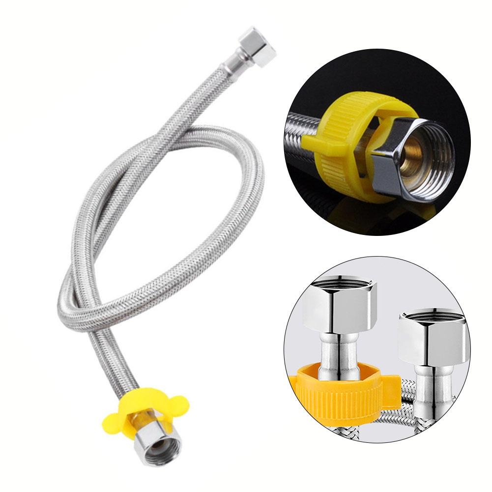 Stainless Steel Plumbing Explosion-Proof Flexible Braided Hose Faucet Water Pipe Faucet Connection Pipe Garden Water Connection