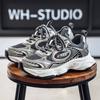 New Fashion Men's Four Seasons Comfortable  Thick Sole Shoes Students Male Boys Trending Soft Sole Breathable Casual Running Sneakers