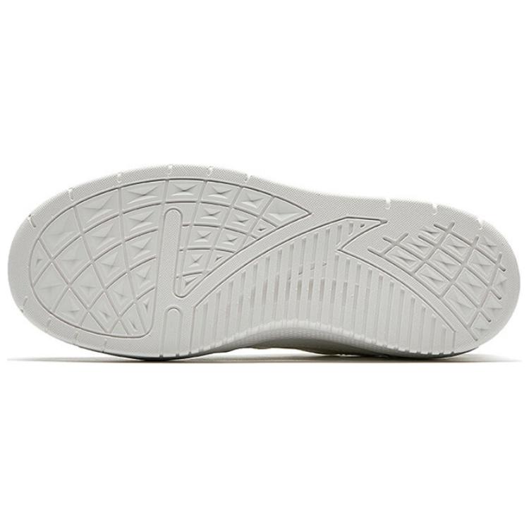 Anta Jelly Shoes 2 Versatile Casual Breathable Lightweight Increased Height Low Top Skate Shoes Women Sneakers White Green 122528032-1