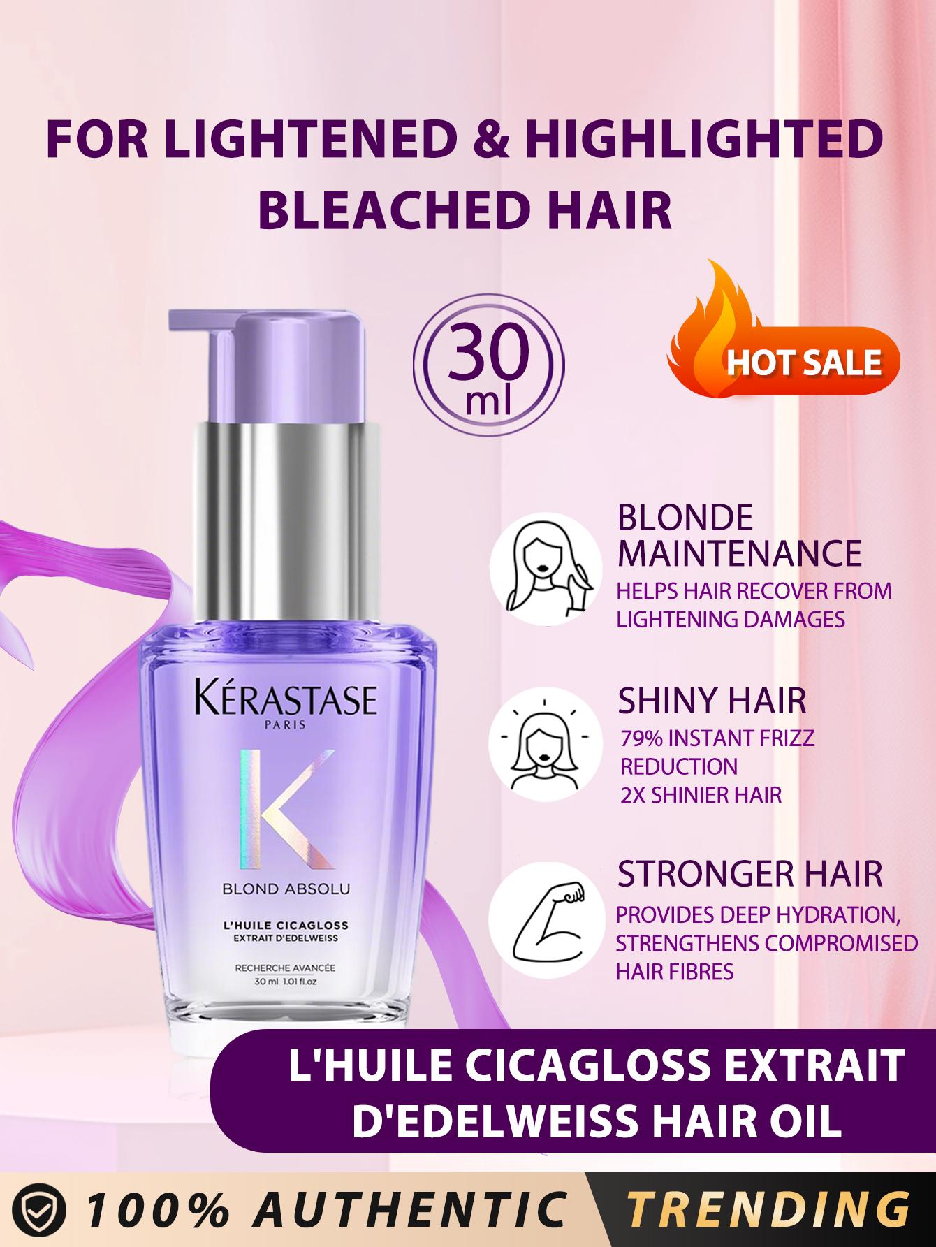 

Kerastase L Huile Cicagloss Extrait D Edelweiss Hair Oil 30ml