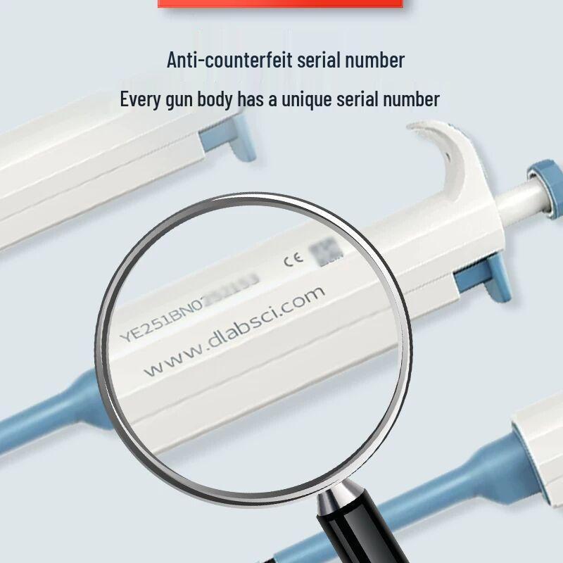 Beijing Dalong Single-Channel Adjustable Micro Pipette - Large Capacity Digital Dispenser