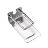 Stainless Steel Toothbrush Holder 2 IN 1 Design Wall Mounted Cup Holder Self Adhesive Durable Bathroom Organizer