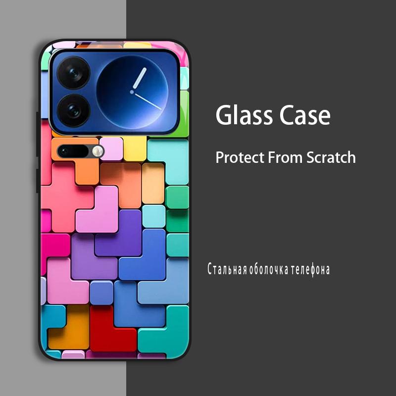 

For Xiaomi 17 Pro Max 17pro 17promax Case Cover Tempered Glass Case Hard Bumper For Xiaomi mi 17 Pro Max 17pro Protect Case Xiaomi 17