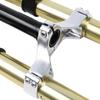 26 1-1/8 DH Downhill Front Fork Black/White MTB Bike Mountain Bicycle Cycling Fork