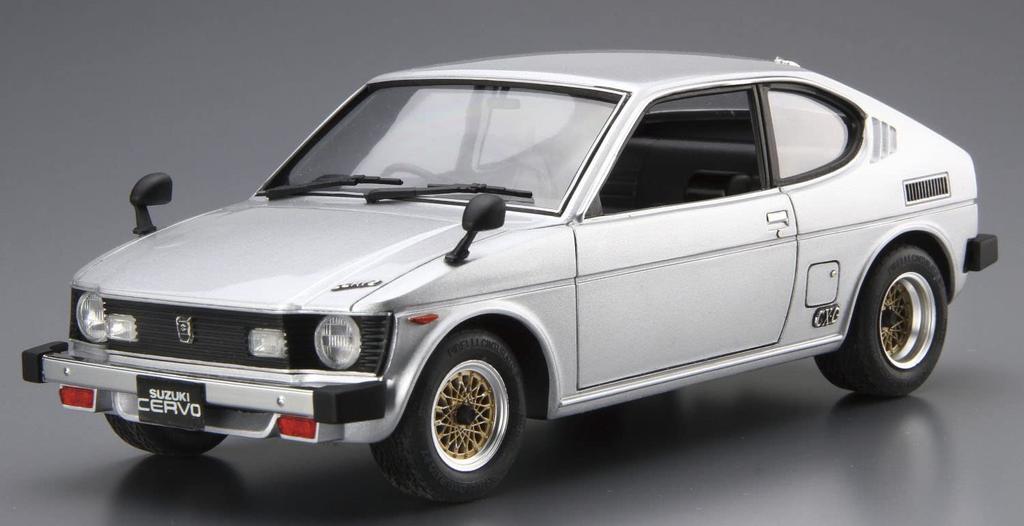 Aoshima Bunka Kyozai Die Modellauto-Serie 127 Suzuki SS30V Cervo 1979 für 2 Autos Plastikmodellbausatz Co., Ltd. 1/20 Nein. Alto/SS20 (Kit enthalten)