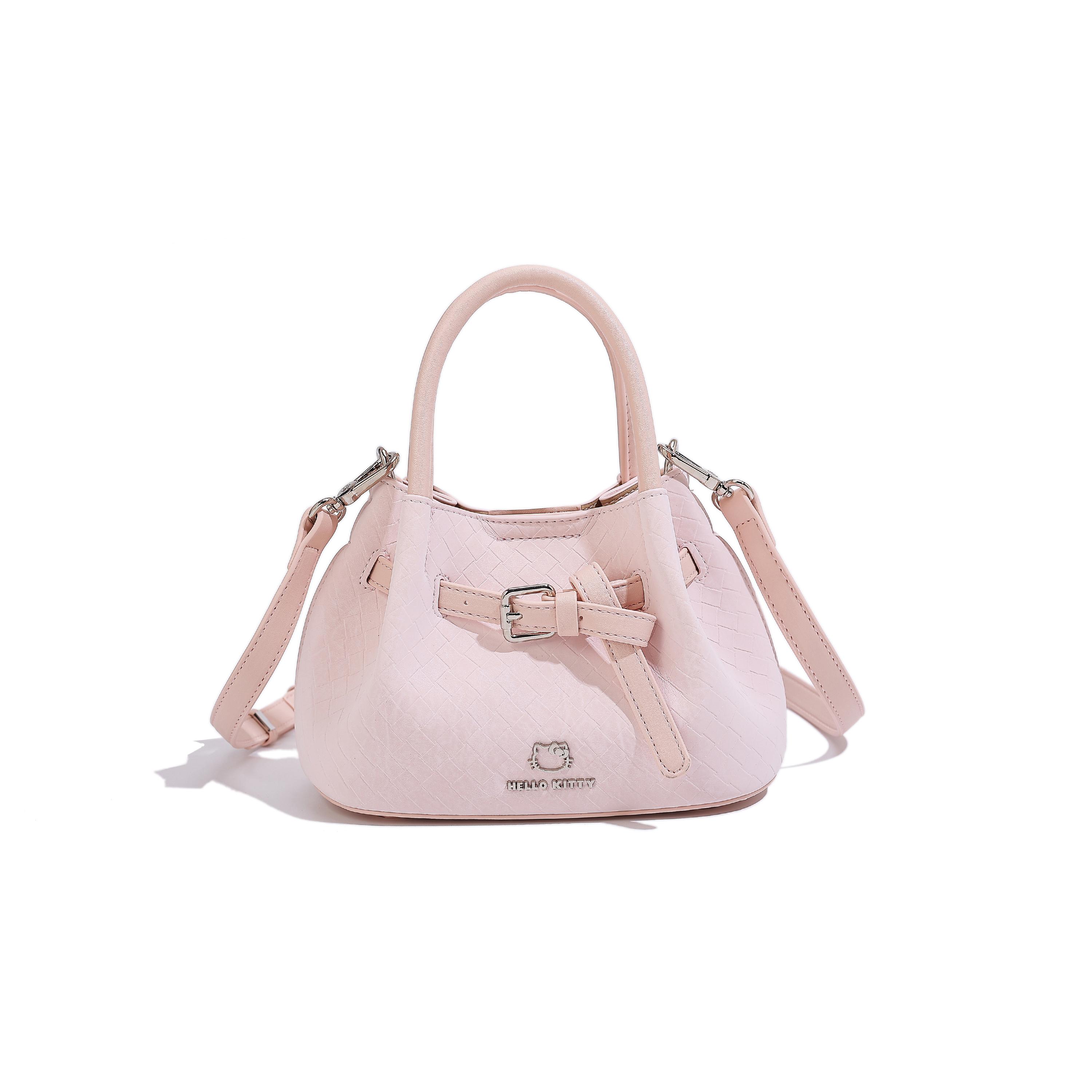 

New Sanrio Hello Kitty PU Shoulder Bag, Crossbody Bag, Handbag Women s Pink/Ecru SHHF52047 21.1*10.9*14.0CM