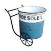 Iron Sheet Bucket Retro Flower Pot Courtyard Vase Home Furnishings Garden Decorate Garden Supplies Display
