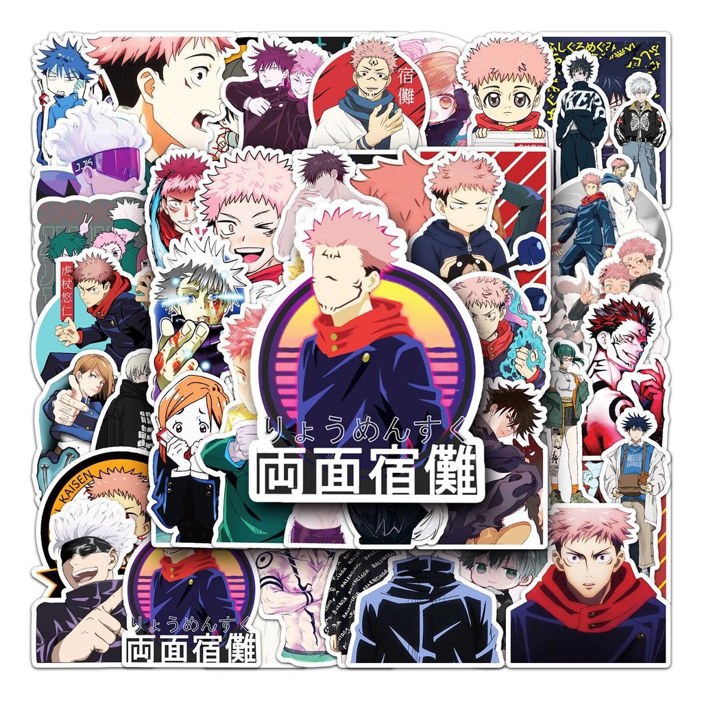 50 Pictures of Cartoon Magic Return To The Site Personalized Fashion Doodle Suitcase Car Laptop Decoration Stickers