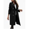 Spring and Autumn New Multi-color Multi-size Woolen Women's Coat Medium and Long Multi-grain Buckle Coat Burst