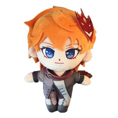 Muñeco de Peluche Genshin Impact de 20 cm Juguete Tartaglia Cosplay Peluches de Anime Juguetes Juego Cosplay Muñeco Suave Relleno Regalo para Niños