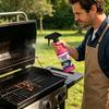 Powerful Foam Cleaner Potent Fast-Acting Kitchen Oil Stain Remover Multi-functional for Home Kitchen Outdoor Barbecues