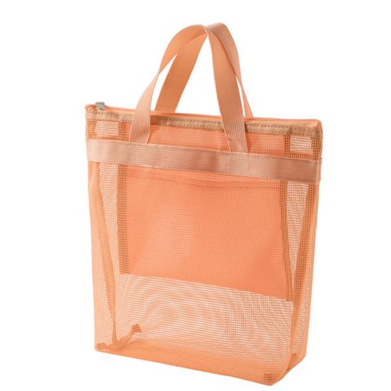 Item Storage Reusable Convenient Transparent Visible Toys Cosmetic Mesh Storage Bag Organizer Pouch Travel Storage Bag