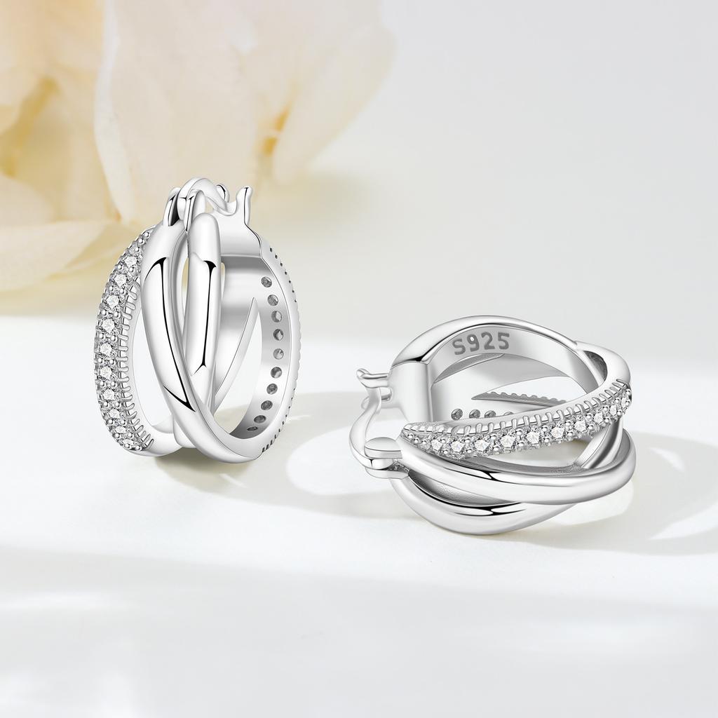 Orstarry S925 Silver Earring Versatile and Unique Earring Jewelry For Women Birthday Gifts