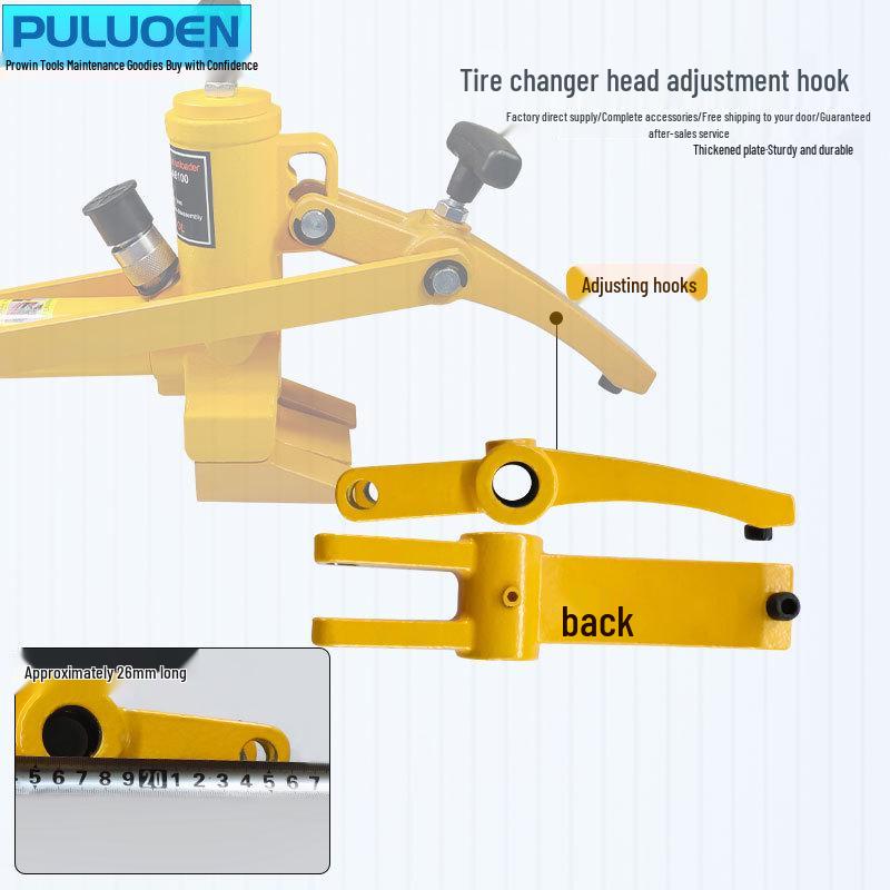 Tire Changer-Stripper Machine Head & Oil Cylinder Accessories Pack