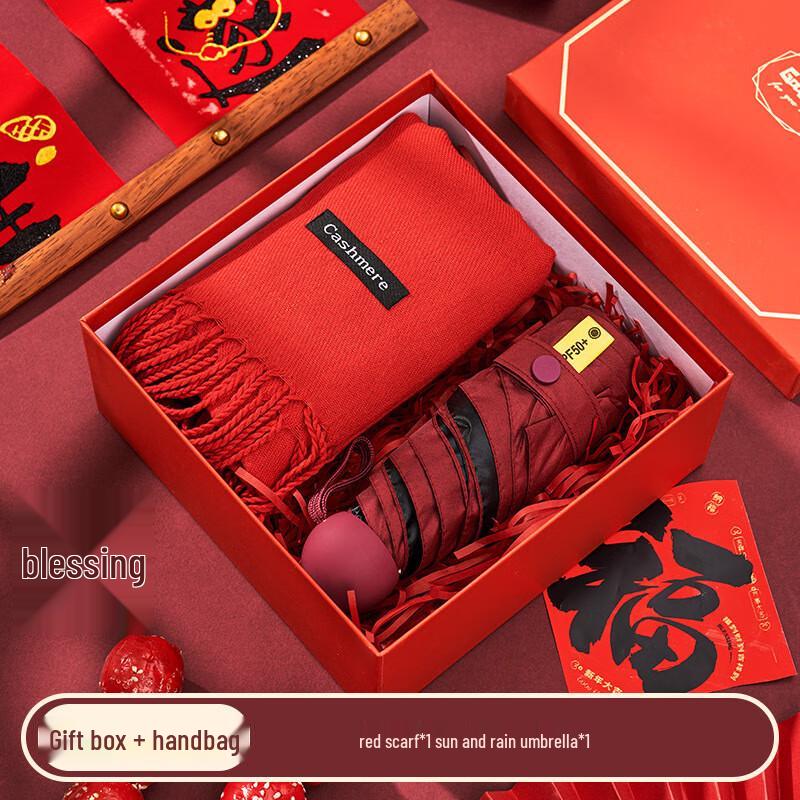 Ai Lan Hui Jia Chinese Red New Year Gift Set