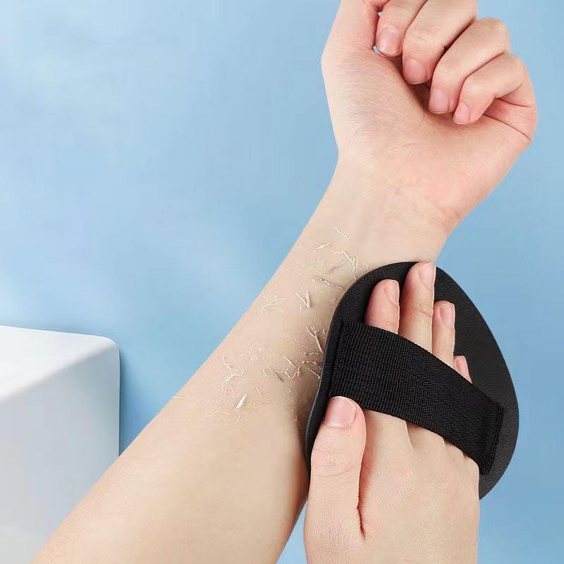 Black Rubber Painless Scrub Bath Round Bath Supplies Household Bath Strong Rub Back Ash Rub Mud Exfoliating Brush