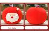 Creative Apple Santa Claus Plush Toy Christmas Ornament Figure