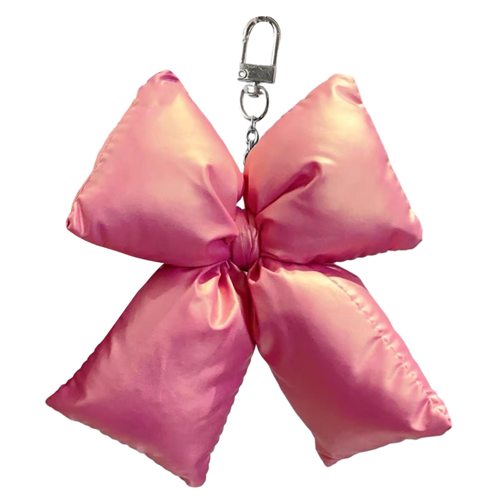 Стильный брелок для ключей с бантом — фото 8