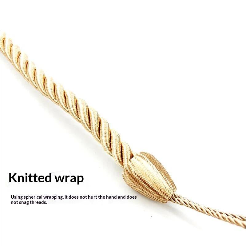Handmad Curtain Woven Tiebacks Ins Style Easy To Use Curtains Binding Rope Light Luxury Curtains Tied Strap Home Decor