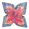 130x130CM Twill  Square Scarf Animals Print Women Scarves&Wrap Giraffe Neckerchief Spanish Large Bandana Neck Shawl Wraps