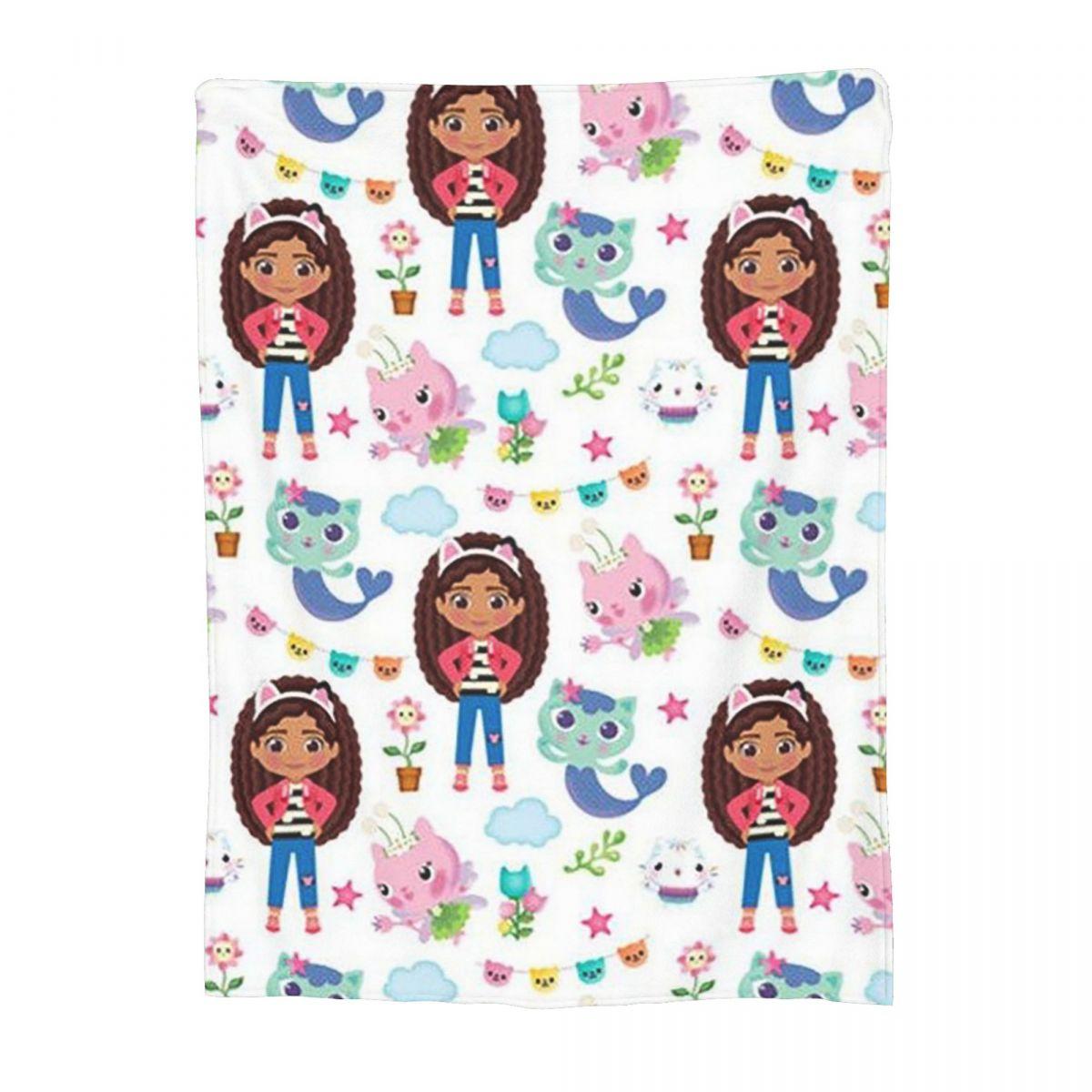 

Happy Camper Life Is Good Blanket Flannel Throw Blanket Portable Throw Blankets for Home Bedroom Outdoor Throws Bedspread Quilt 80x120cm