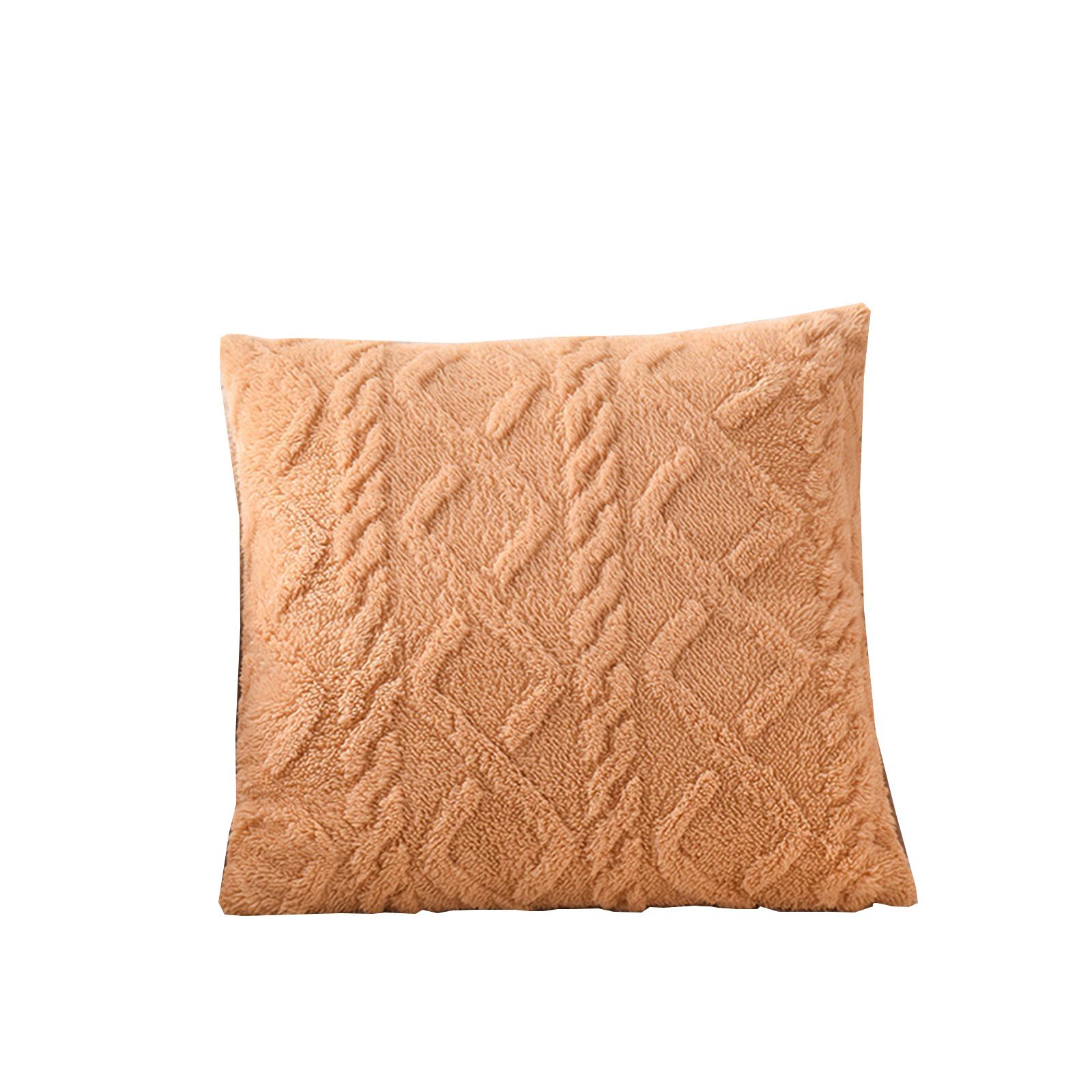 

Наволочка Плюшевая Снежинка Рождественская Елка Вышитая Гостиная Диванная Подушка Праздничное Украшение Наволочка One Size