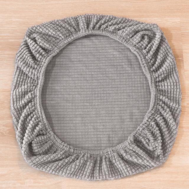 Round Chair Cover Universal Size Big Elastic Stretch Seat Chair Cover Slipcovers Restaurant Banquet Bar Home Party Decoration