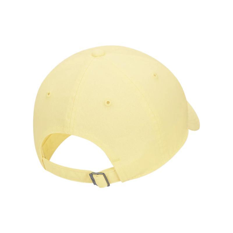 Nike Cotton, Polyester Baseball Caps Unisex Beige Yellow Casual 913011-744